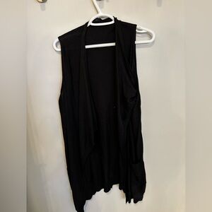 Dynamite Black Knit Vest